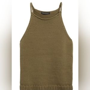 Banana 🍌 Republic Halter-Neck Sweater Tank - XS